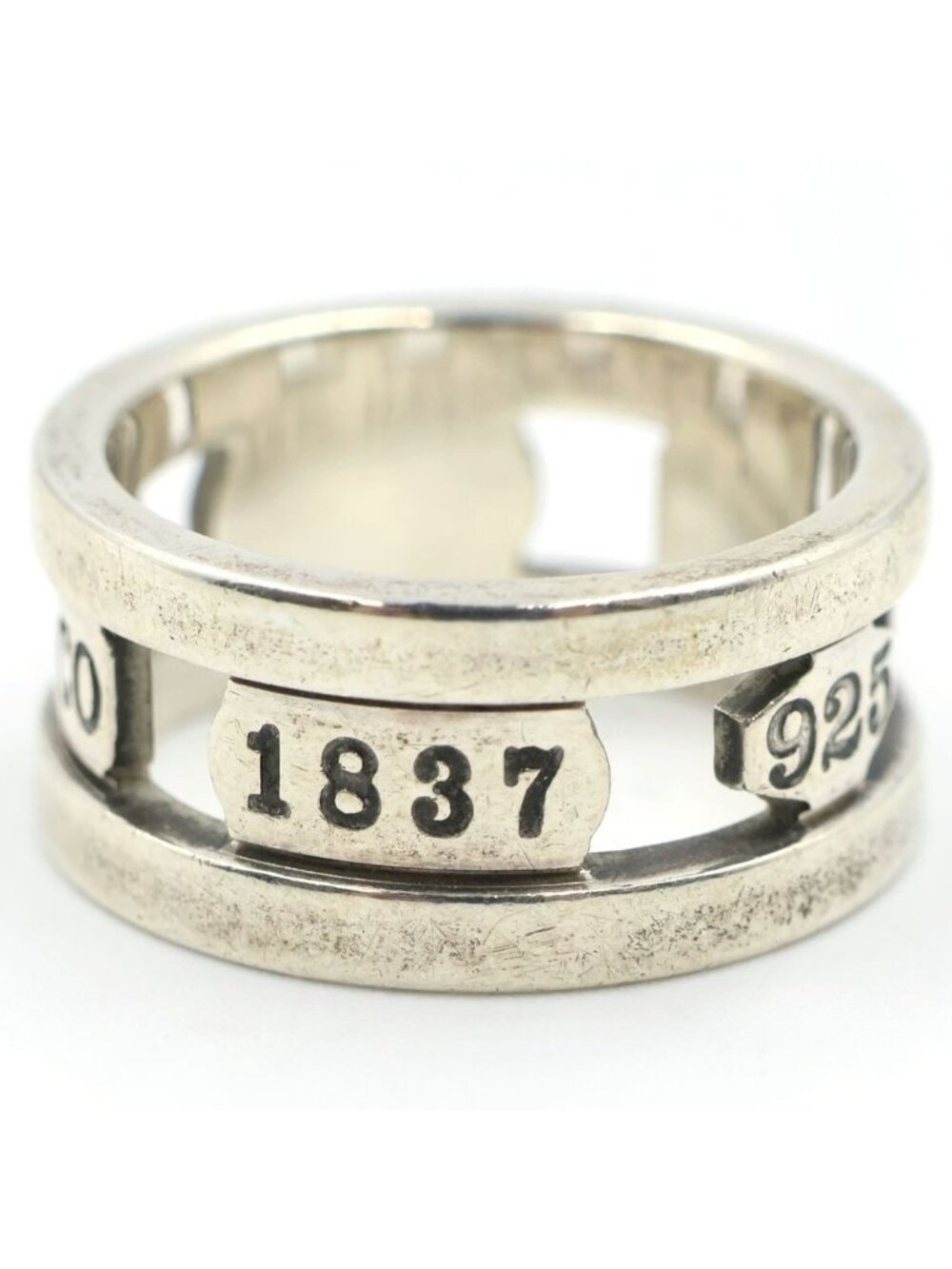 Tiffany & Co 1837 Element Ring Silver